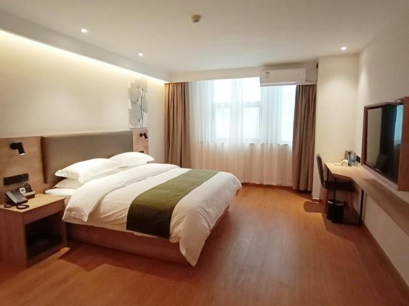 Greentree Inn Jiujiang Railway Station Business Hotel Exterior foto