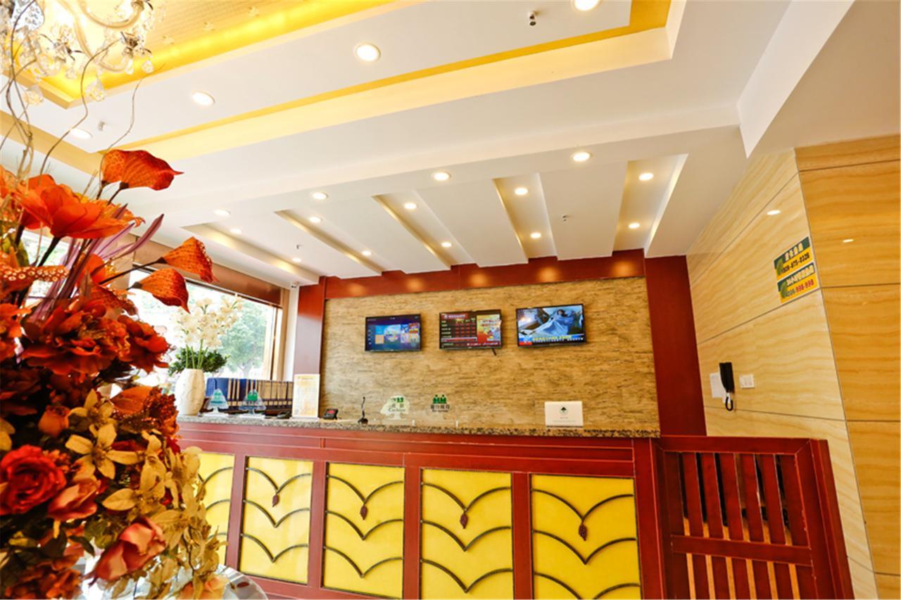 Greentree Inn Jiujiang Railway Station Business Hotel Exterior foto